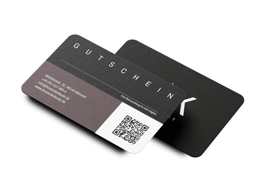 Gutscheinkarte Gutscheinkarte